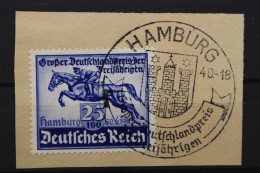 Deutsches Reich, MiNr. 746, SST Hamburg, Briefstück - Used Stamps