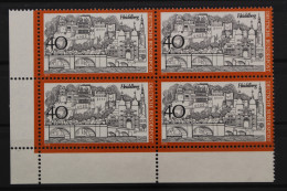 Deutschland, MiNr. 747, Viererblock, Ecke Links Unten, Postfrisch - Unused Stamps