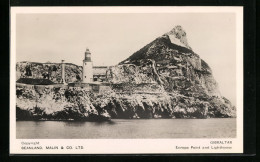 AK Gibraltar, Europa Point And Lighthouse, Leuchtturm  - Lighthouses