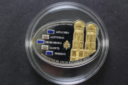 Cook Inseln, 5 Dollar Papstbesuch In Bayern, 2006, Polierte Platte / Proof - Altri – Oceania