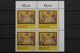Berlin, MiNr. 633, Viererblock, Ecke Rechts Oben, Postfrisch - Unused Stamps