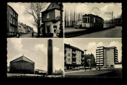 Castrop-Rauxel 1, 4 Bilder-Karte, Straßenbahn - Andere & Zonder Classificatie