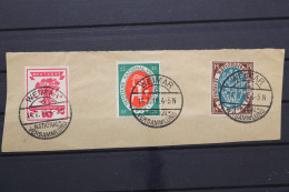 Deutsches Reich, MiNr. 107, 109, 108, Briefstück - Used Stamps