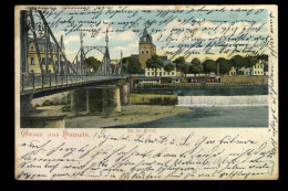 Hameln, An Der Weser, Brücke, Kirche - Autres & Non Classés