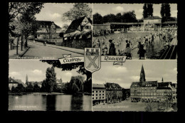 Castrop-Rauxel, Rathaus, Parkbad Süd, Stadtgarten, Markt, Wappen - Autres & Non Classés