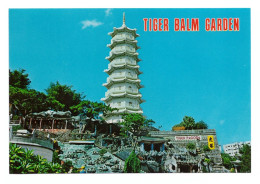 HONG KONG // TIGER BALM GARDEN // A PART OF VIEWS IN THE GRADEN SHOWING ONE OF HIGEST PAGODA CALUNG "TIGER PAGODA" - Chine (Hong Kong)