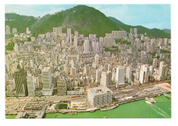 HONG KONG // BIRD'S EYE VIEW OF WHOLE OF HONG KONG'S CENTRAL DISTRICT - China (Hong Kong)