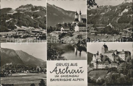 72291878 Aschau Chiemgau Gesamtansicht Mit Alpenpanorama Bayrische Alpen Kirche  - Other & Unclassified