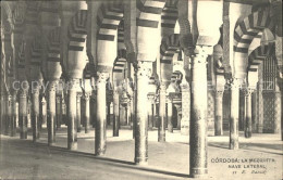 72291822 Cordoba Andalucia La Mezquita Nave Lateral Cordoba - Andere & Zonder Classificatie