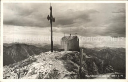 72291757 Bayrischzell Wendelstein Gipfel Kreuz Fernsicht Alpenpanorama Wendelste - Other & Unclassified