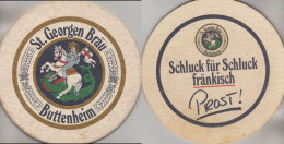 5003666 Bierdeckel Rund - St. Georgen Bräu, Buttenheim - Sotto-boccale