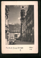 Foto-AK Adalbert Defner: Innsbruck, Herzog Friedrichstrasse  - Sonstige & Ohne Zuordnung