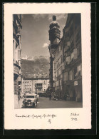 Foto-AK Adalbert Defner: Innsbruck, Herzog Friedrichstrasse Im Sonnenschein  - Andere & Zonder Classificatie