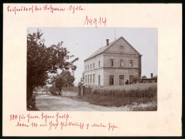 Fotografie Brück & Sohn Meissen, Ansicht Seifersdorf Bei Rosswein, Strasse An Der Schule, Schulhaus  - Plaatsen