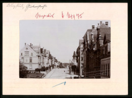 Fotografie Brück & Sohn Meissen, Ansicht Burgstädt, Gärtnerstrasse Mit Villen  - Lieux