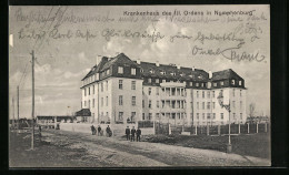 AK München-Nymphenburg, Partie Am Krankenhaus Des III. Ordens  - Muenchen