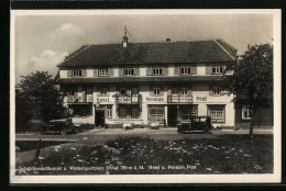 AK Dobel, Hotel Post, Aussenansicht  - Other & Unclassified