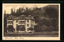 AK Herrenalb, Hotel Haus König  - Bad Herrenalb