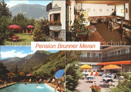 72290883 Meran Merano Pension Brunner Terrasse Schwimmbad Meran Merano - Other & Unclassified