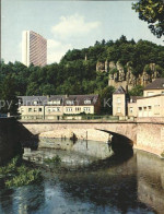 72290015 LUXEMBOURG__Luxemburg Bruecke Hochhaus - Autres & Non Classés