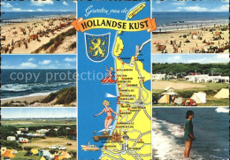 72289754 Texel Strand Campingplatz Landkarte  - Other & Unclassified