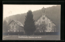 AK Enzklösterle, Pfarrhaus Und Kirche  - Other & Unclassified
