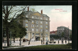 AK Hamburg-Neustadt, Hotel Esplanade Mit Strassenpartie  - Mitte