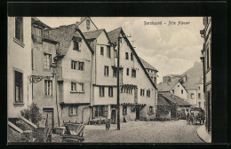 AK Bernkastel, Alte Häuser Mit Strassenpartie Und Kutsche  - Other & Unclassified