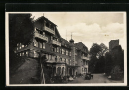 AK Hornberg /Schwarzw., Schlosshotel, Beamtenerholungsheim  - Hornberg