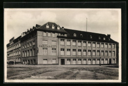 AK Mainz, Caritas-Haus Mit Vorplatz  - Mainz