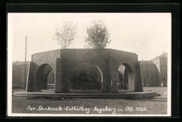AK Augsburg, 3er Denkmals-Enthüllung Im Oktober 1933  - Augsburg