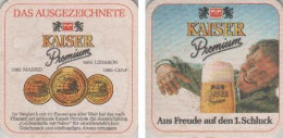 5002442 Bierdeckel Quadratisch - Kaiser - Goldmedaille - Beer Mats
