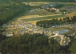72287992 Beaufort_Befort_Luxembourg Fliegeraufnahme Camping Mit Schwimmbad - Autres & Non Classés
