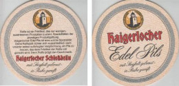 5000475 Bierdeckel Rund - Haigerlocher Schloßbräu Und Edel Pils - Beer Mats