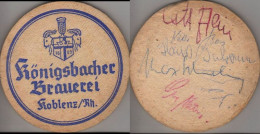 5004646 Bierdeckel Rund - Königsbacher - Beer Mats