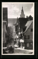 AK Tübingen, Langegasse Im Sonnenschein  - Tübingen