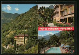 Cartolina Meran, Hotel Tappeiner, Schlehdorfweg 21, Haus Am Weinberg, Pool  - Other & Unclassified