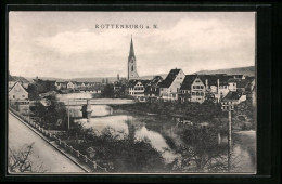 AK Rottenburg A. N., Flusspartie Am Neckar  - Rottenburg