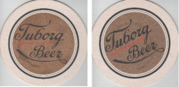 5000427 Bierdeckel Rund - Tuborg Beer - Imported - Sous-bocks