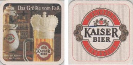 5002628 Bierdeckel Quadratisch - Kaiser - Das Größte Vom Faß - Portavasos