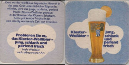 5003981 Bierdeckel Quadratisch - Kloster Weißbier - Beer Mats
