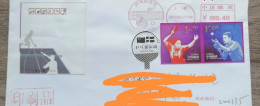 China Cover,2013 Table Tennis Postmark - Buste