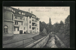 AK Kreischa, Hauptgebebäude Des Sanatoriums, Rückansicht  - Kreischa