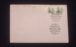 C) 1948. SPAIN.FDC. DOUBLE STAMP OF GENERAL FRANCO. XF - Other & Unclassified