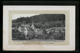 Präge-AK Herrenalb, Hotel Zur Post (Ochsen)  - Bad Herrenalb