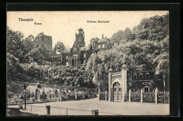 AK Tharandt, Schloss Suminski, Ruine  - Tharandt