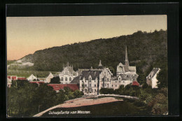 AK Schulpforte /Naumburg, Ort Von Westen Aus  - Naumburg (Saale)