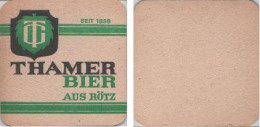 5002085 Bierdeckel Quadratisch - Thamer Bier Aus Rötz - Bierviltjes