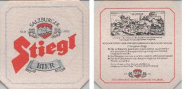 5001620 Bierdeckel Quadratisch - Stiegl - Biergläser-Pflege - Bierviltjes