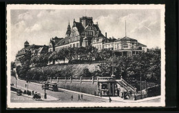 AK Hamburg, Reichsseefahrtschule Mit Strassenpartie  - Mitte